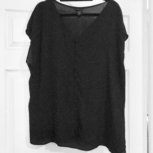 TORRID Button-down Georgette Shirt